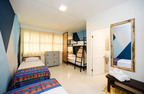Habitación Comunitaria Pequeña 4Camas Individuales en Hotel | Montanita, Ecuador