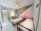 Habitación Privada con dos camas sencillas at Hotel | Jaco Beach, Puntarenas Province, Costa Rica